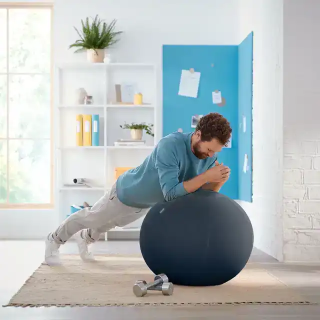 ACTIEVE ZITBAL LEITZ ERGO COSY GRIJS