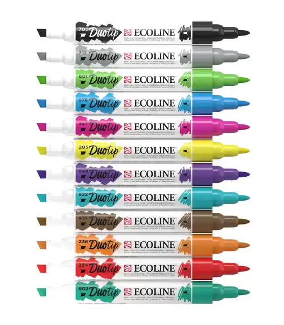 DUOTIP TALENS ECOLINE SET 12 STUKS