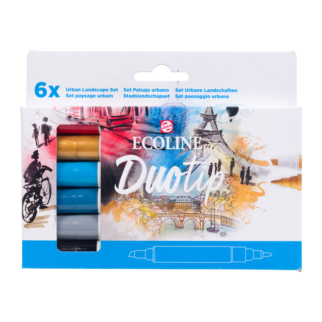 DUOTIP TALENS ECOLINE SET 6 STUKS