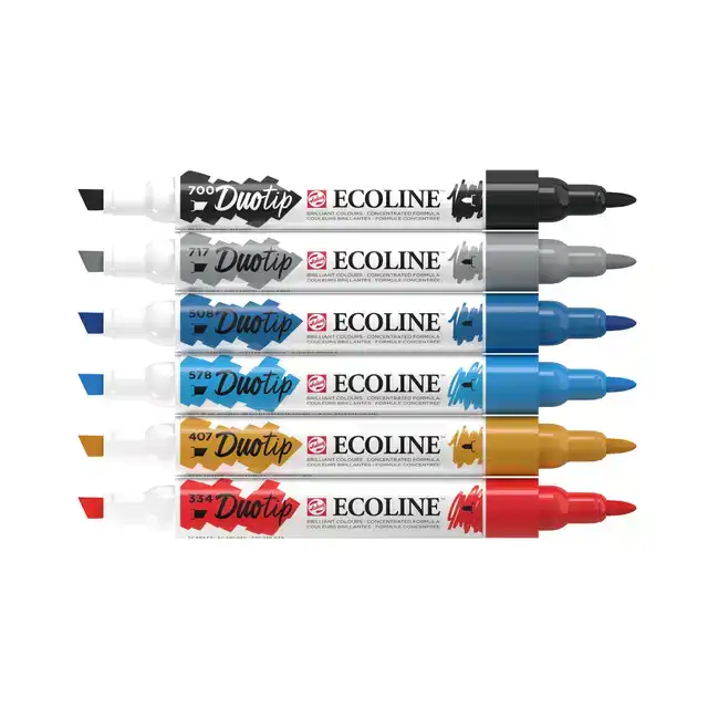 DUOTIP TALENS ECOLINE SET 6 STUKS