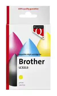 INKCARTRIDGE QUA BRO LC3213 GEEL