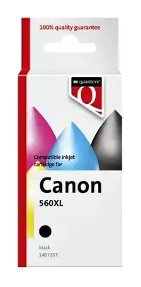 INKCARTRIDGE QUA CAN PG560XL ZWART