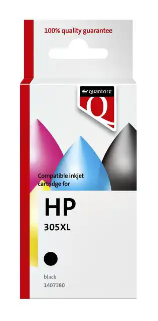 INKTCARTRIDGE QUANTORE HP 305XL ZWART