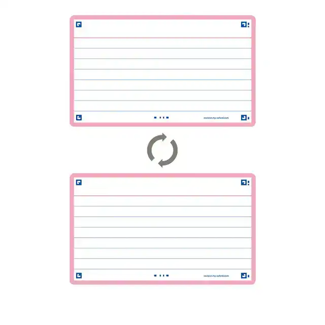 FLASHCARD OXF 2.0 75X125MM 80VEL 250GR