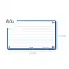 FLASHCARD OXF 2.0 75X125MM 80VEL 250GR
