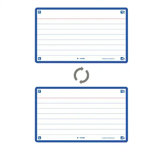 FLASHCARD OXF 2.0 75X125MM 80VEL 250GR