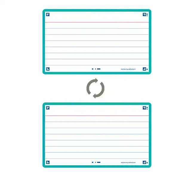 FLASHCARD OXF 2.0 75X125MM 80VEL 250GR