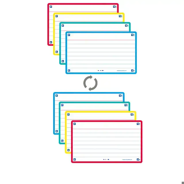 FLASHCARD OXF 2.0 75X125MM 80VEL 250GR