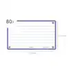 FLASHCARD OXF 2.0 75X125MM 80VEL 250GR
