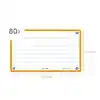 FLASHCARD OXF 2.0 75X125MM 80VEL 250GR