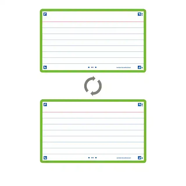 FLASHCARD OXF 2.0 75X125MM 80VEL 250GR