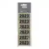 RUGETIKET ELBA 2023 57X25MM GRIJS
