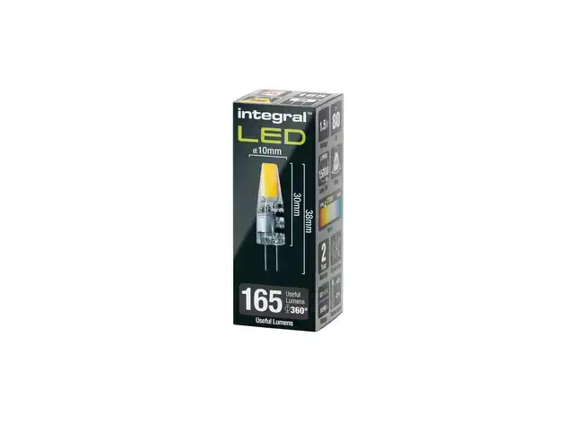 LEDLAMP INTEGRAL G4 2700K WARM WIT 1.5W
