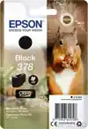 INKTCARTRIDGE EPSON 378 T3781 ZWART