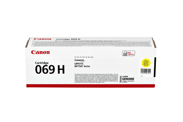 TONERCARTRIDGE CANON 069H GEEL
