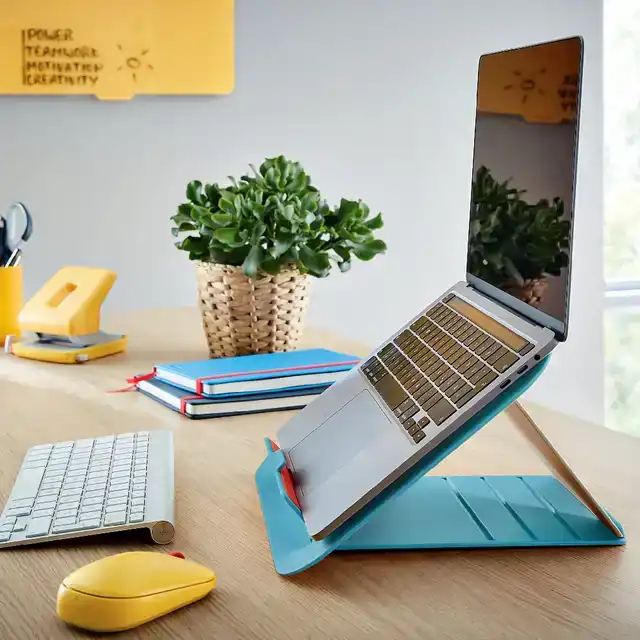 LAPTOPSTANDAARD LEITZ ERGO COSY BLAUW