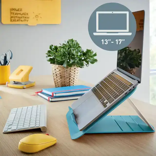 LAPTOPSTANDAARD LEITZ ERGO COSY BLAUW