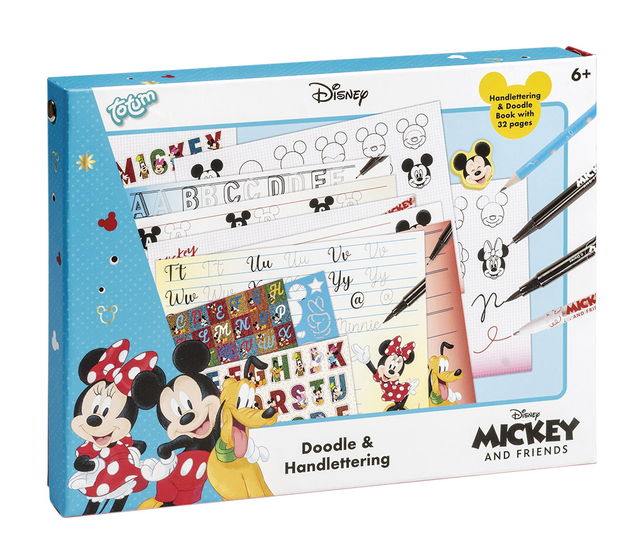 HANDLETTERSET DISNEY MICKEY EN MINNIE