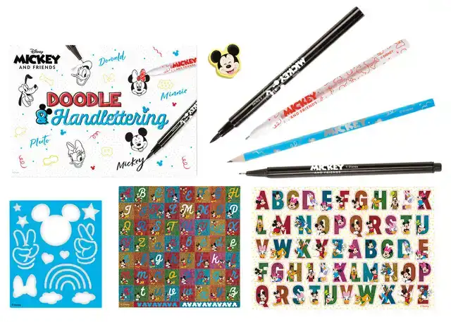 HANDLETTERSET DISNEY MICKEY EN MINNIE
