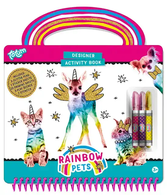 ACTIVITEITENBOEK TOTUM RAINBOW PETS
