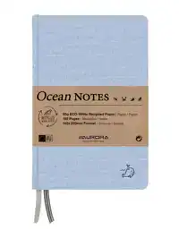 NOTITIEBOEK AURORA OCEAN A5 192BLZ LIJN