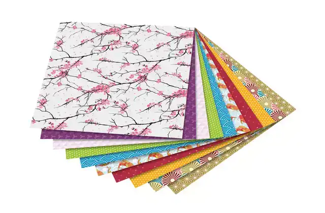 VOUWBLAADJES FOLIA 80GR 15X15CM 50V 2Z