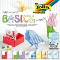 VOUWBLAADJES FOLIA 80GR 20X20CM 50V 2Z