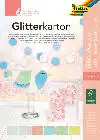 GLITTERKARTON FOLIA 174X245MM 6VEL