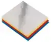 VOUWBLAADJES FOLIA 15X15CM 50V ALUFOLIE