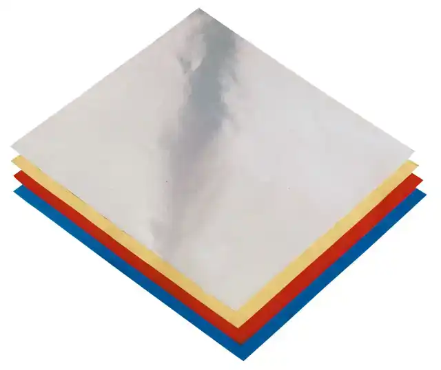 VOUWBLAADJES FOLIA 15X15CM 50V ALUFOLIE
