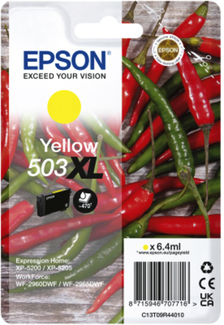 INKTCARTRIDGE EPSON 503XL T09R44 GEEL