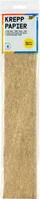 CRÃªPEPAPIER FOLIA 250X50CM NR9125 GOUD