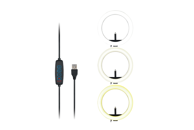 RINGLAMP KEN L1000 BICOLOUR MET WEBCAM