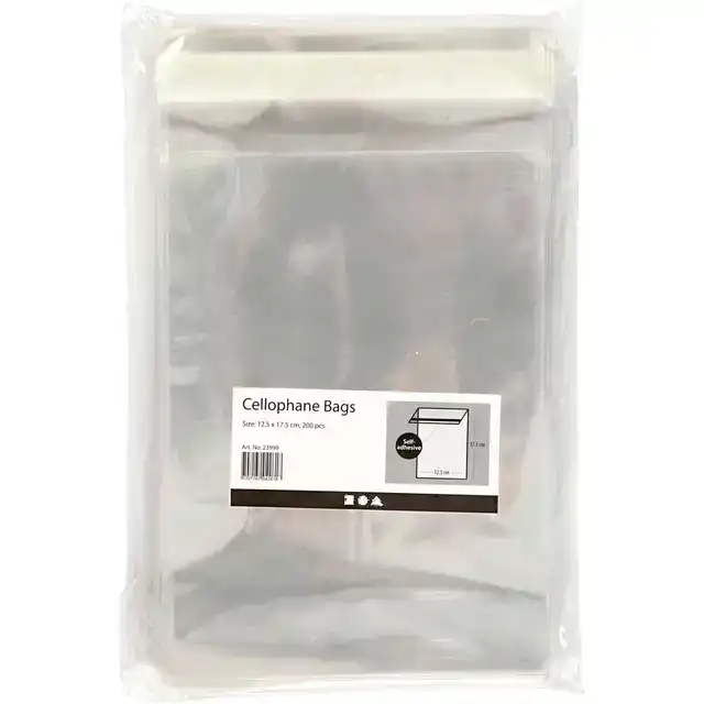 CELLOFAANZAK CREA COM 17.3X12.3CM 25