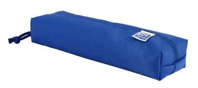 PENNENETUI OXFORD RECHTHOEK BLAUW