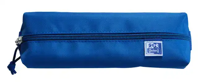 PENNENETUI OXFORD RECHTHOEK BLAUW