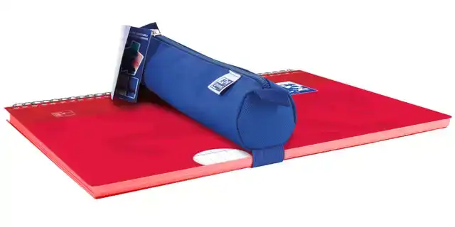 PENNENETUI OXFORD ROND BLAUW