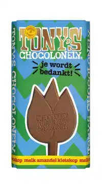 CHOCOLADE TONY CHOCOLONELY JE WORDT