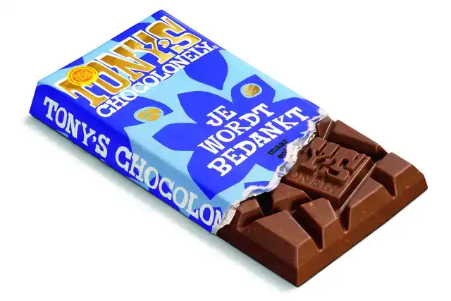 CHOCOLADE TONY CHOCOLONELY JE WORDT