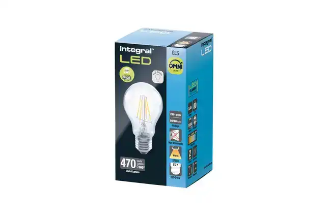 LEDLAMP INTEGRAL E27 2700K WARM WIT