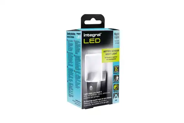 LED NACHTLAMP INTEGRAL 4000K KOEL WIT