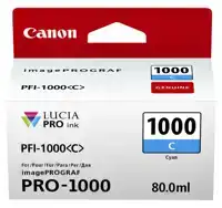 INKTCARTRIDGE CANON PFI-1000 BLAUW
