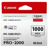 INKTCARTRIDGE CANON PFI-1000 FOTO GRIJS