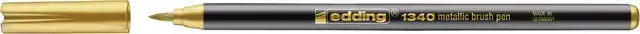 BRUSHPEN EDDING 1340 METALLIC GOUD