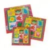 VOUWKARTON PAPURYS VIERKANT 20X20CM