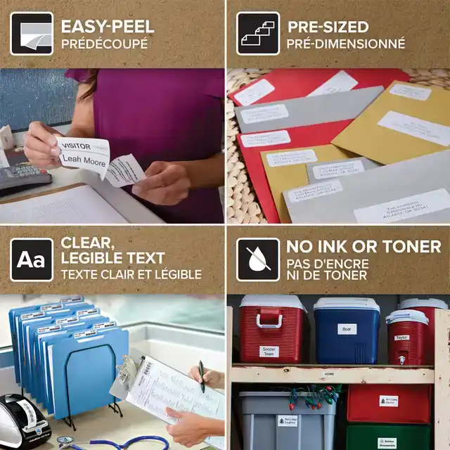 ETIKET DYMO LABELWRITER ADRESSERING