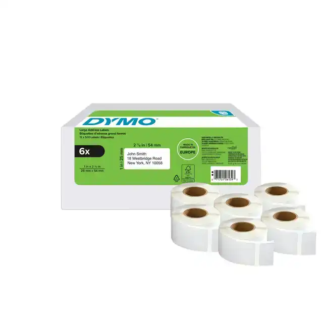 ETIKET DYMO LABELWRITER ADRESSERING