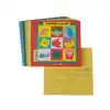 VOUWBLAADJES PAPURYS VIERKANT 12X12CM
