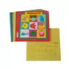 VOUWBLAADJES PAPURYS VIERKANT 20X20CM