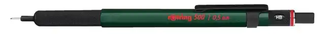 VULPOTLOOD ROTRING 500 0.5MM GROEN